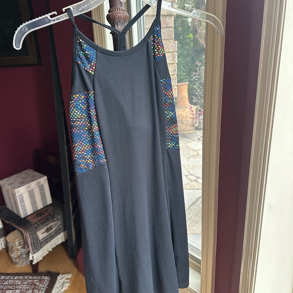 Gray Sleeveless Halter Sundress Athletic